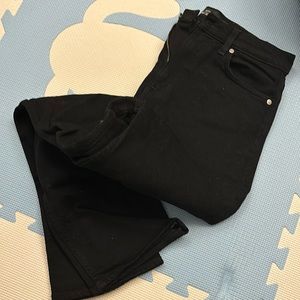 &other stories like new black straight jeans size 27